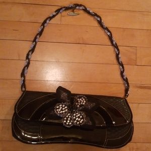 Mary Frances clutch w/ strap